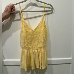 La Hearts Yellow Tank Top